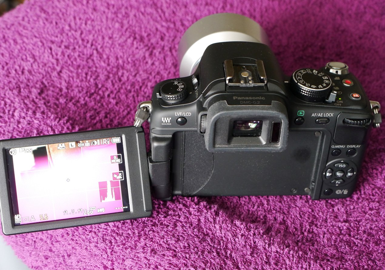 Panasonic Lumix DMC-G2 12.1MP Compact System Camera Kit - Black